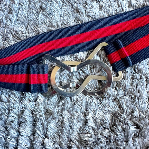 Waist belt bleu and red - Picture 1 of 6